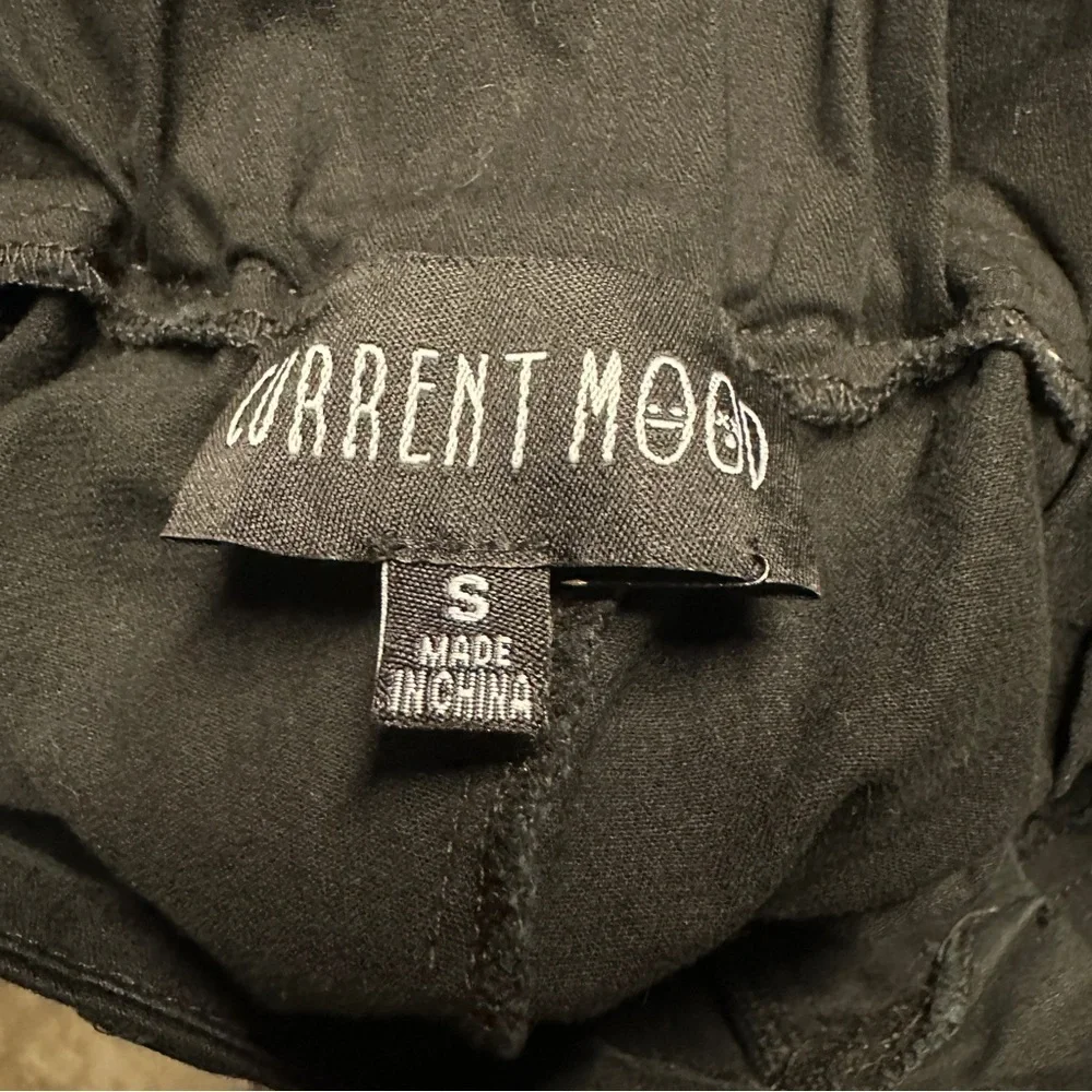 Current Mood Pants Womens Medium Wide Leg Y2K Buckle Bondage Cyberpunk Size S - Picture 2 of 10